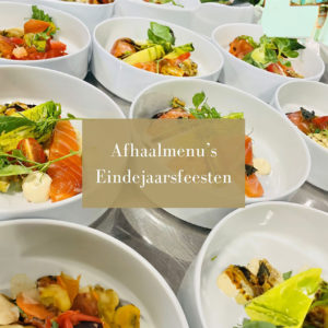 Afhaalmenu's Eindejaarfeesten