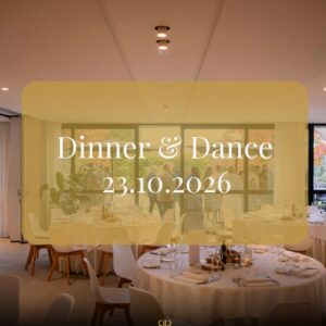 Dinner en dance blickenberg 23 oktober 2026